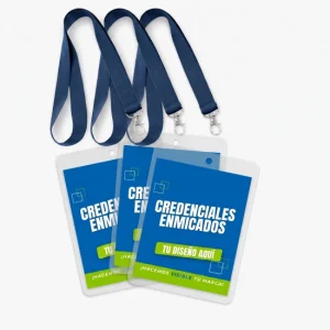 Credencial + lanyard simple
